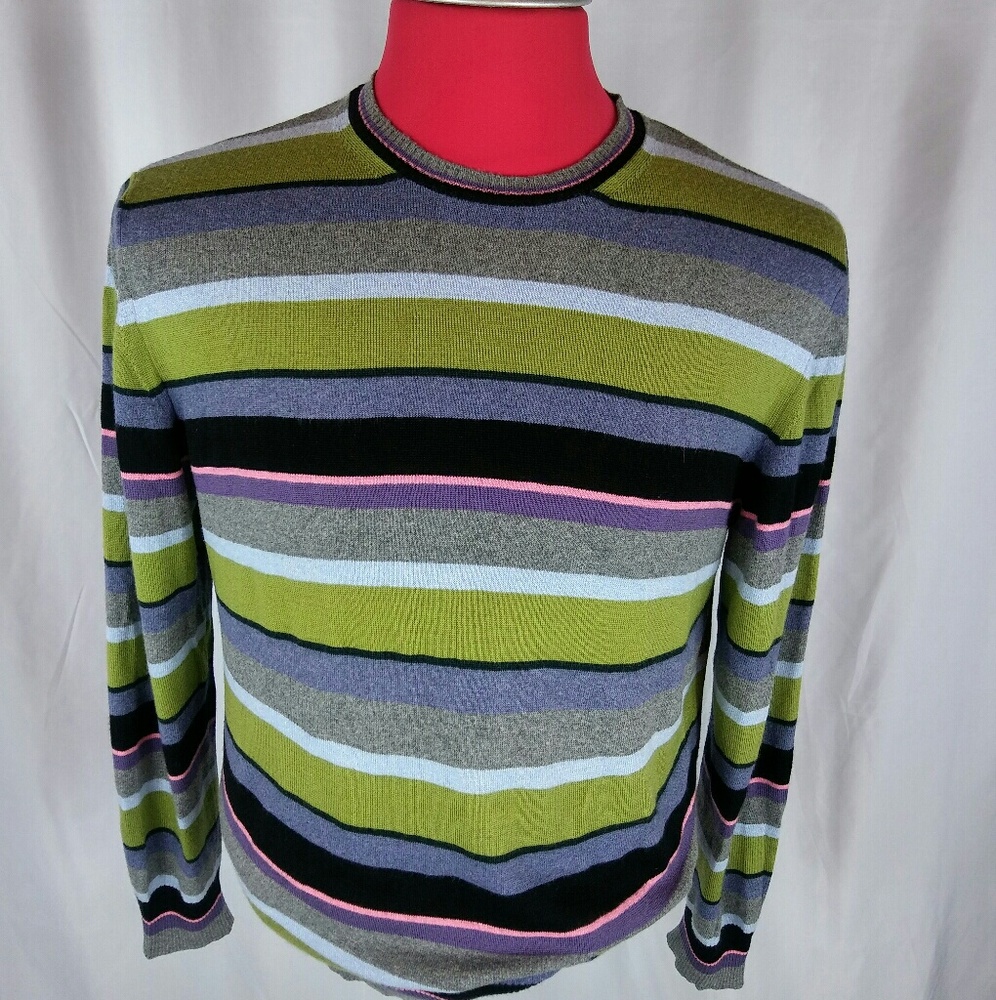 Ermenegildo Zegna Sweater S/48 Multicolored